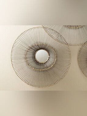 Global Views Tilt-A-Wire Mirror - Luxury Home Decor